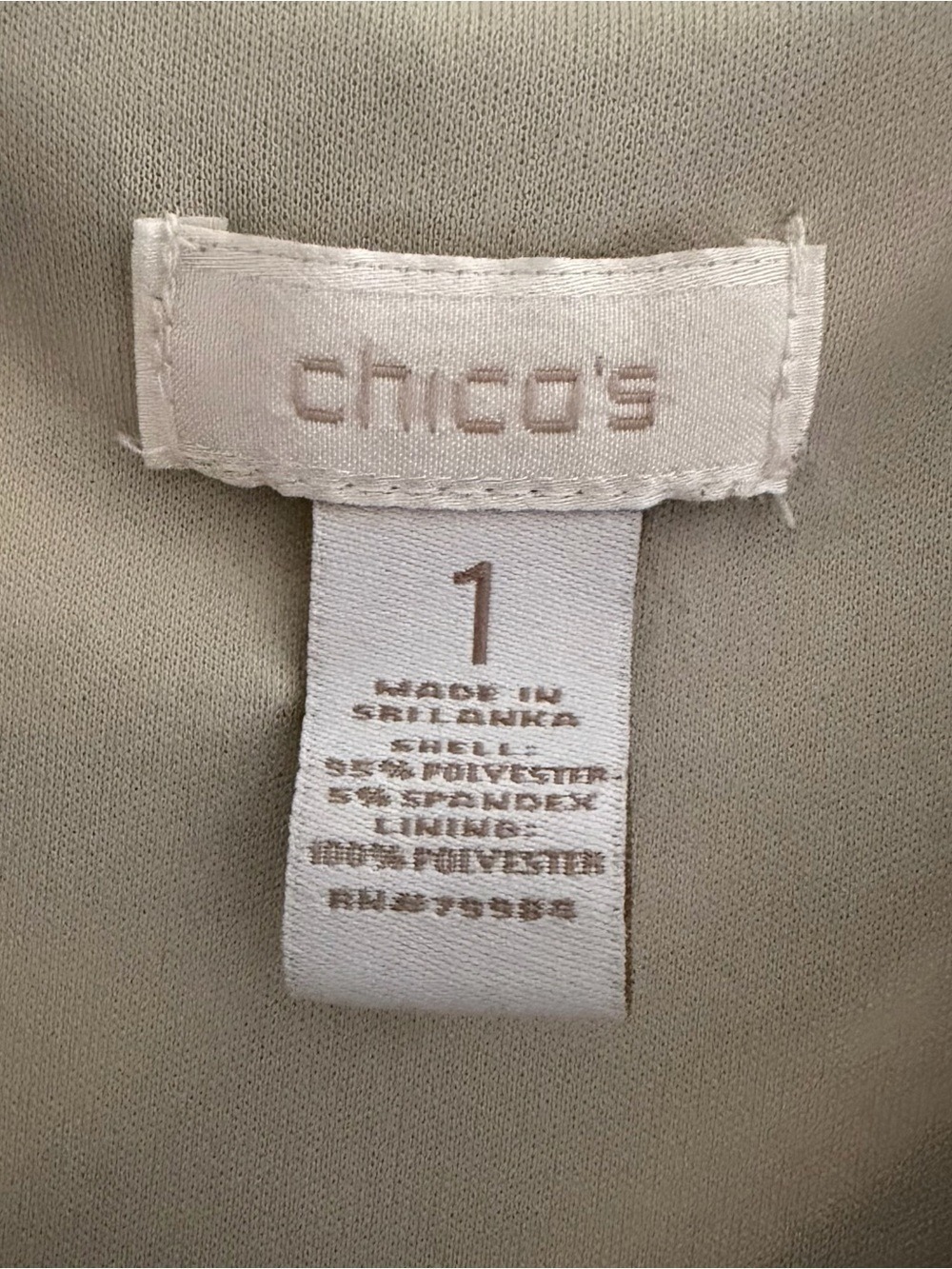Chico’s size 1 Animal print maxi dress EUC - Picture 6 of 6